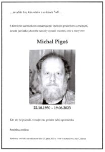 Michal Pigoš - parte